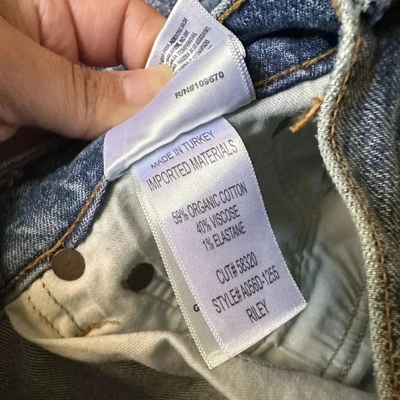 AGOLDE Riley High Rise Straight Jeans size 26 - Picture 5 of 11